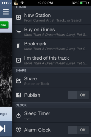 how to sleep timer pandora on mac